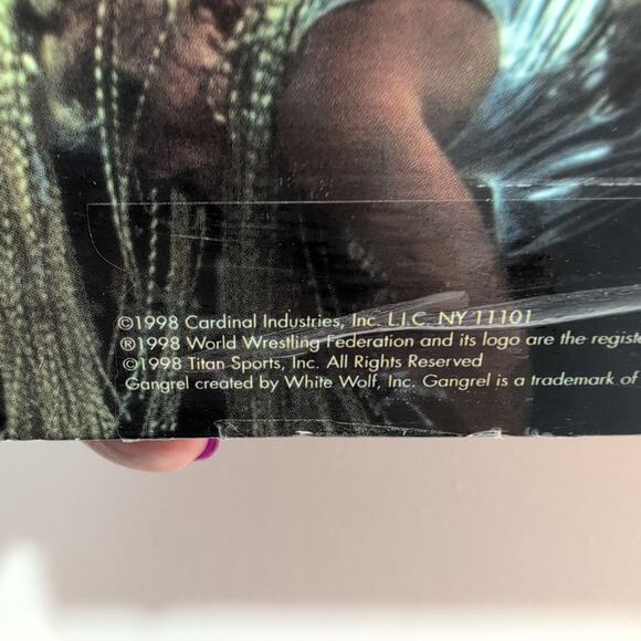 VTG 1998 WWF 2nd Edition Trivia Game Wrestler Cards - Picture 4 of 11